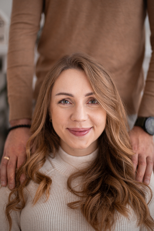 sesja ciążowa w studio